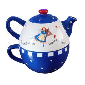 Gooseberry Patch Angel Cocoa Pot 3 Piece Set